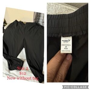 Black old navy joggers